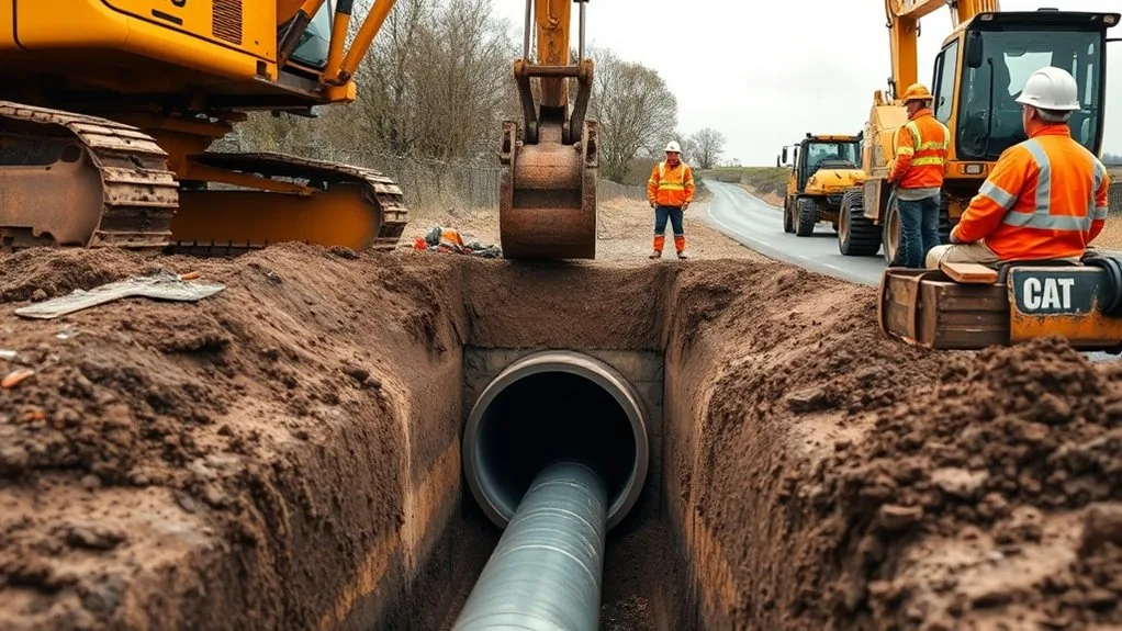 Pipe Ramming in Herne Bay | Driving Pipes Under Roads, Walls & Buildings